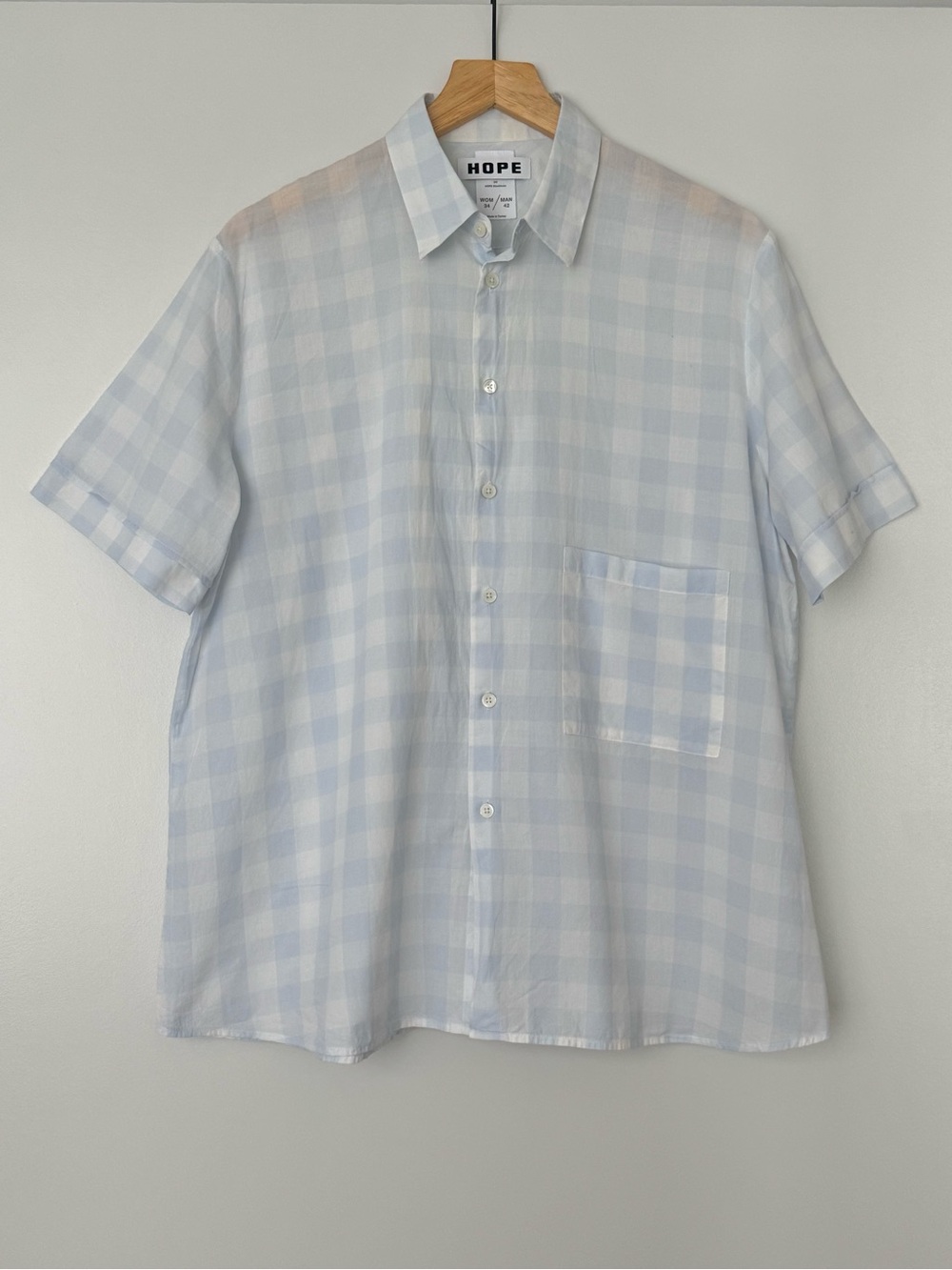 HOPE Checked Shirt